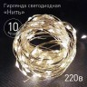 Гирлянда ЭРА ENIN -10NW LED Нить 10 м теплый свет 220V B0047964 Гирлянда ЭРА ENIN -10NW LED Нить 10 м теплый свет 220V B0047964