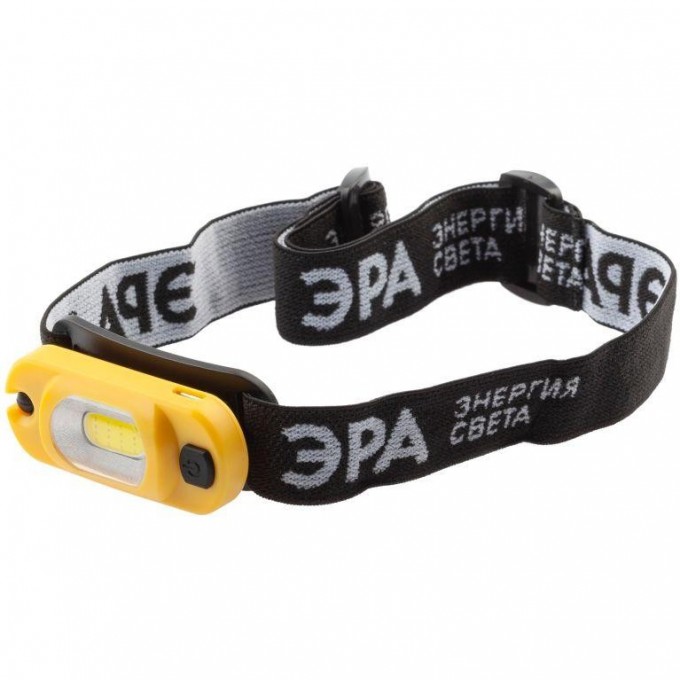 Фонарь аккумуляторный налобный светодиодный ЭРА GA-801 Б0061089 рабочий мощный яркий 4 режима желтый/черный B0061089 Фонарь аккумуляторный налобный светодиодный ЭРА GA-801 Б0061089 рабочий мощный яркий 4 режима желтый/черный B0061089