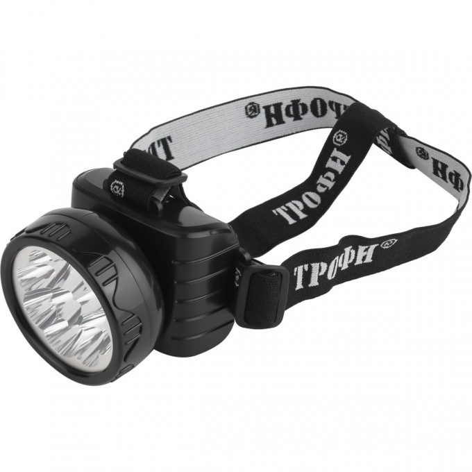 Фонарь налобный светодиодный ЭРА ТРОФИ TG9 аккумуляторный мощный яркий 2 режима черный C0045557 Фонарь налобный светодиодный ЭРА ТРОФИ TG9 аккумуляторный мощный яркий 2 режима черный C0045557