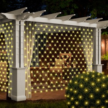 Гирлянда ЭРА ENOS-01B LED Сеть 1,2м*1,5м теплый свет 24V IP44 Гирлянда ЭРА ENOS-01B LED Сеть 1,2м*1,5м теплый свет 24V IP44