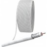 Кабель коаксиальный ЭРА RG-6U 75 Ом CCS оплётка AL 48% PVC цвет белый бухта 100 м SIMPLE B0044596 Кабель коаксиальный ЭРА RG-6U 75 Ом CCS оплётка AL 48% PVC цвет белый бухта 100 м SIMPLE B0044596