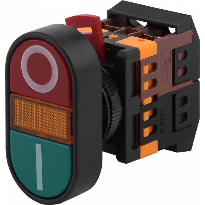 Кнопка ЭРА APBB-22N I-O d22мм неон/240В 1з+1р BBD10-APBB-K51E B0045624 Кнопка ЭРА APBB-22N I-O d22мм неон/240В 1з+1р BBD10-APBB-K51E B0045624