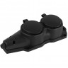 Колодка ЭРА Б0068451 KX-2e-B-IP44 каучуковая с заземлением 2 розетки 16A IP44 черный B0068451 Колодка ЭРА Б0068451 KX-2e-B-IP44 каучуковая с заземлением 2 розетки 16A IP44 черный B0068451