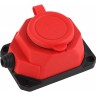 Колодка ЭРА K-1E-RED-IP44 каучуковая с заземлением 1 розетка 16A IP44 красная B0044550 Колодка ЭРА K-1E-RED-IP44 каучуковая с заземлением 1 розетка 16A IP44 красная B0044550