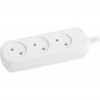 Колодка ЭРА KX-3 3 розетки без зазeмления