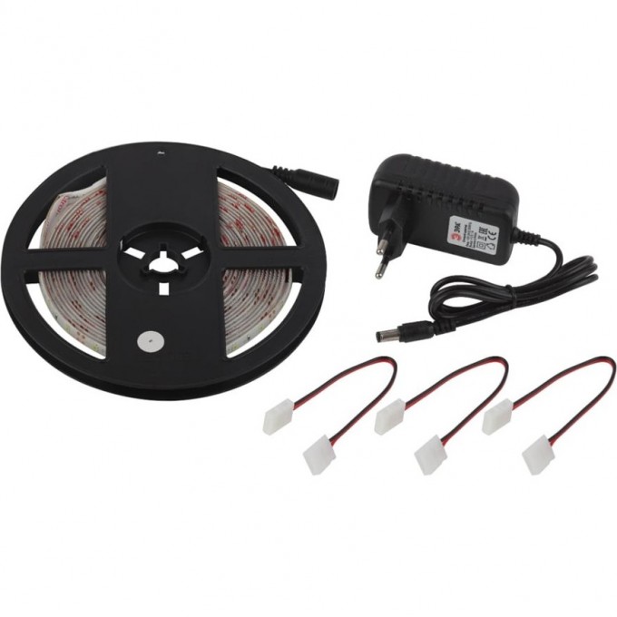 Комплект светодиодной ленты ЭРА Б00430632835kit-4.8-60-12-IP65-6500 холодный белый 12В 5м B0043063 Комплект светодиодной ленты ЭРА Б00430632835kit-4.8-60-12-IP65-6500 холодный белый 12В 5м B0043063