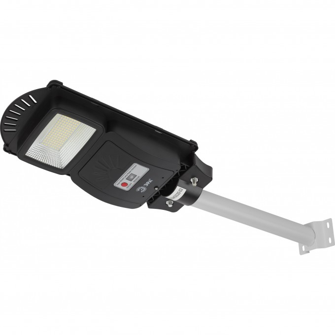 Консольный светильник ЭРА на солн. бат., SMD, с кронштейном, 20W, с датч. движ., ПДУ, 400lm, 5000К, IP65 B0046798 Консольный светильник ЭРА на солн. бат., SMD, с кронштейном, 20W, с датч. движ., ПДУ, 400lm, 5000К, IP65 B0046798