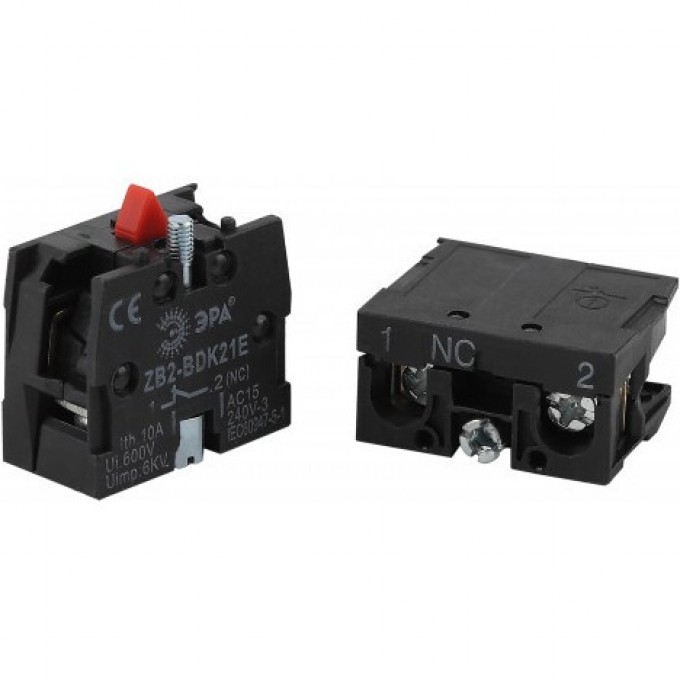 Контактный блок ЭРА 1р для серии LAY5 40/960/11520 Б0045692 B0045692 Контактный блок ЭРА 1р для серии LAY5 40/960/11520 Б0045692 B0045692