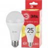 Лампа светодиодная ЭРА RED LINE LED A65-25W-827-E27 R 25Вт A65 груша 2700К тепл. бел. E27 Б0048009 B0048009 Лампа светодиодная ЭРА RED LINE LED A65-25W-827-E27 R 25Вт A65 груша 2700К тепл. бел. E27 Б0048009 B0048009