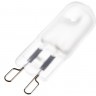 Лампочка галогенная ЭРА G9-JCD-60-230V-FR G9 60Вт капсула матовая теплый белый свет C0027364 Лампочка галогенная ЭРА G9-JCD-60-230V-FR G9 60Вт капсула матовая теплый белый свет C0027364