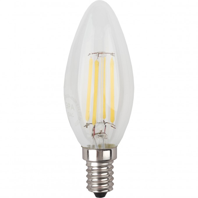 Лампочка светодиодная ЭРА F-LED B35-11W-827-E14 Е14 / Е14 11Вт филамент свеча теплый белый свет B0046985 Лампочка светодиодная ЭРА F-LED B35-11W-827-E14 Е14 / Е14 11Вт филамент свеча теплый белый свет B0046985