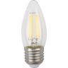 Лампочка светодиодная ЭРА F-LED B35-11W-827-E27 Е27 / Е27 11Вт филамент свеча теплый белый свет B0046986 Лампочка светодиодная ЭРА F-LED B35-11W-827-E27 Е27 / Е27 11Вт филамент свеча теплый белый свет B0046986