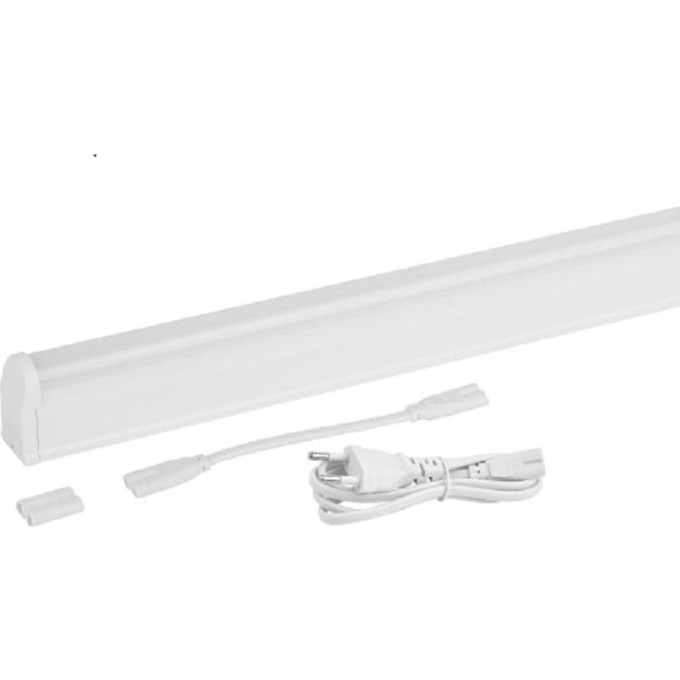 Линейный светодиодный светильник ЭРА LLED-01-16W-6500-W 16Вт 6500K L1172мм с выключателем B0019782 Линейный светодиодный светильник ЭРА LLED-01-16W-6500-W 16Вт 6500K L1172мм с выключателем B0019782