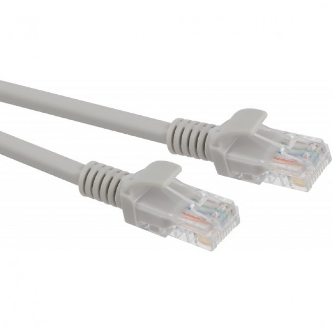 Патч корд ЭРА U/UTP неэкранированный 3 м категория 5e серый CU B0051412 Патч корд ЭРА U/UTP неэкранированный 3 м категория 5e серый CU B0051412