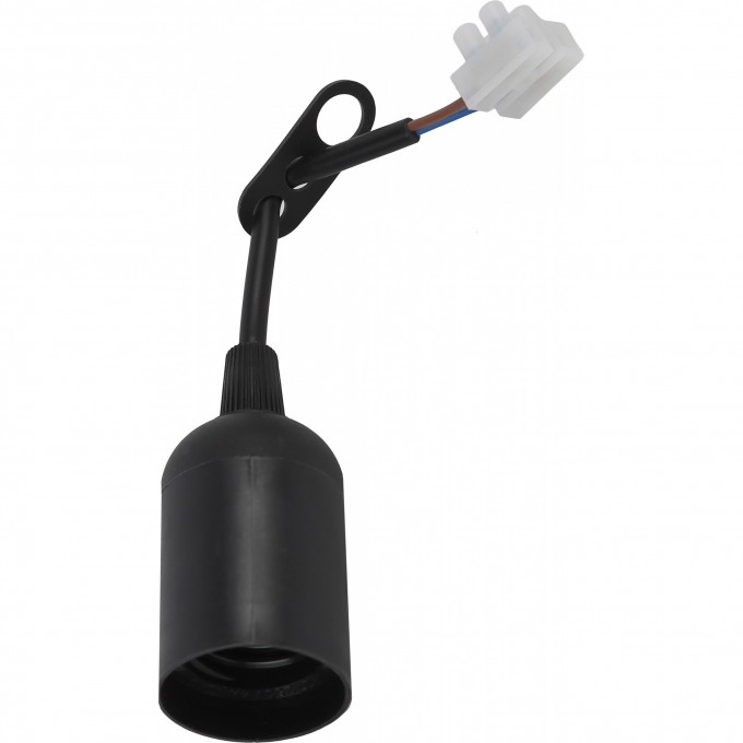 Патрон Е27 ЭРА с клеммной колодкой, пластик,черный B0043677 Патрон Е27 ЭРА с клеммной колодкой, пластик,черный B0043677