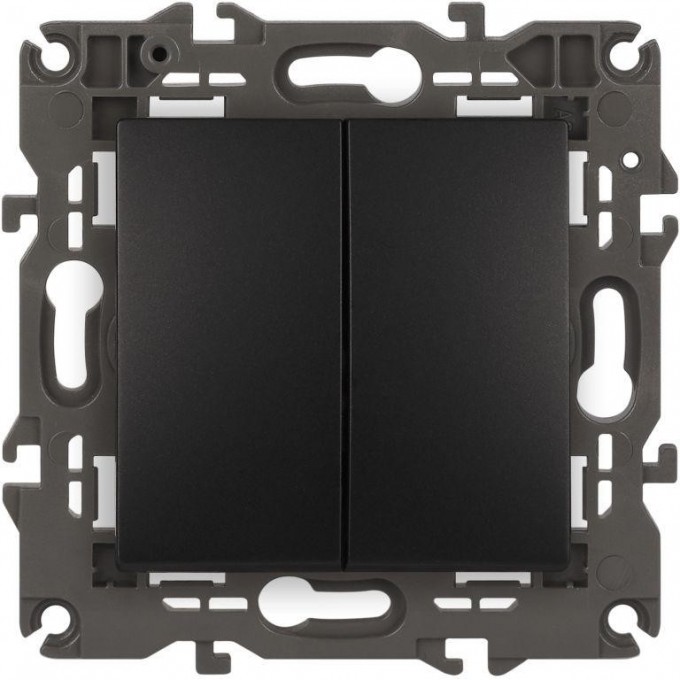 Переключатель ЭРА ELEGANCE 14-1106-05 10А IP20 250В 10AX антрацит B0034247 Переключатель ЭРА ELEGANCE 14-1106-05 10А IP20 250В 10AX антрацит B0034247