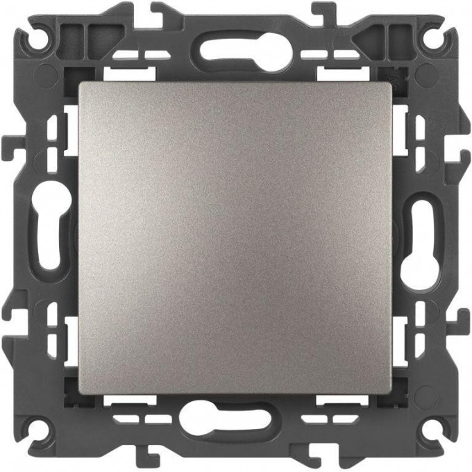 Переключатель ЭРА ELEGANCE Б0065792 14-1103-16 10АХ-250В титан B0065792 Переключатель ЭРА ELEGANCE Б0065792 14-1103-16 10АХ-250В титан B0065792