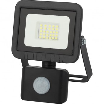 Прожектор светодиодный уличный ЭРА LPR-041-2-65K-020 20Вт 6500К 1600Лм IP65 датчик движения регулируемый Прожектор светодиодный уличный ЭРА LPR-041-2-65K-020 20Вт 6500К 1600Лм IP65 датчик движения регулируемый