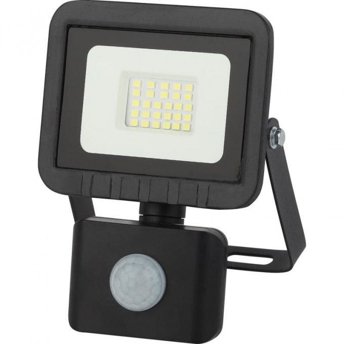 Прожектор светодиодный уличный ЭРА LPR-041-2-65K-020 20Вт 6500К 1600Лм IP65 датчик движения регулируемый B0043585 Прожектор светодиодный уличный ЭРА LPR-041-2-65K-020 20Вт 6500К 1600Лм IP65 датчик движения регулируемый B0043585