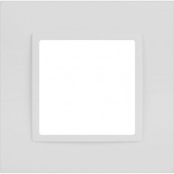 Рамка для розеток и выключателей ЭРА ELEGANCE Б0065822 14-5011-01М Classic на 1 пост матовый белый