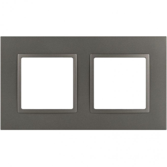 Рамка для розеток и выключателей ЭРА ELEGANCE Б0065825 14-5012-16 Classic на 2 поста титан B0065825 Рамка для розеток и выключателей ЭРА ELEGANCE Б0065825 14-5012-16 Classic на 2 поста титан B0065825