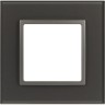 Рамка для розеток и выключателей ЭРА ELEGANCE Б0065833 14-5101-16 на 1 пост стекло титан B0065833 Рамка для розеток и выключателей ЭРА ELEGANCE Б0065833 14-5101-16 на 1 пост стекло титан B0065833