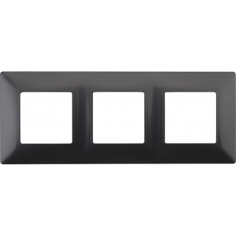 Рамка на 3 поста ЭРА ELEGANCE 14-5003-05 антрацит