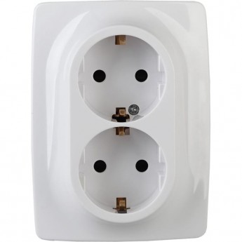 Розетка 2-м СП ЭРА 12 12-2106-01 16А IP20 16AX 250В 2х2P+E Schuko бел. Б0031228 Розетка 2-м СП ЭРА 12 12-2106-01 16А IP20 16AX 250В 2х2P+E Schuko бел. Б0031228