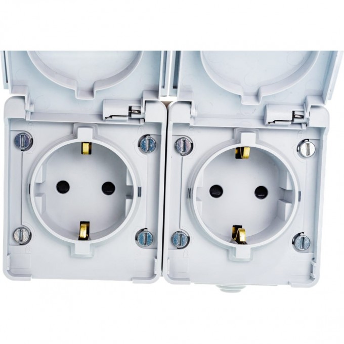 Розетка ЭРА 11-2604-03 2х2P+E гориз. IP65 шторки 16A-250В ОУ серый B0035992 Розетка ЭРА 11-2604-03 2х2P+E гориз. IP65 шторки 16A-250В ОУ серый B0035992