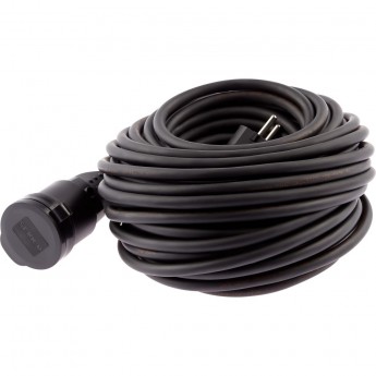 Розетка ЭРА R8-B-IP44 каучуковая c заземлением прямая 16A IP44 черная Розетка ЭРА R8-B-IP44 каучуковая c заземлением прямая 16A IP44 черная