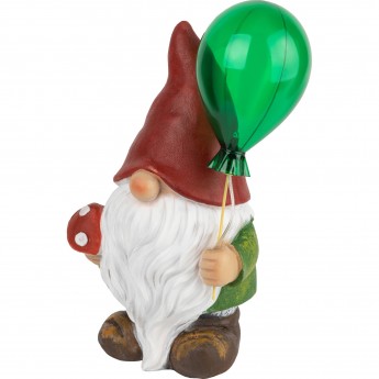 Садовая фигура ЭРА ГНОМ МУХОМОР ERASF22-08 из полистоуна с шариком Садовая фигура ЭРА ГНОМ МУХОМОР ERASF22-08 из полистоуна с шариком