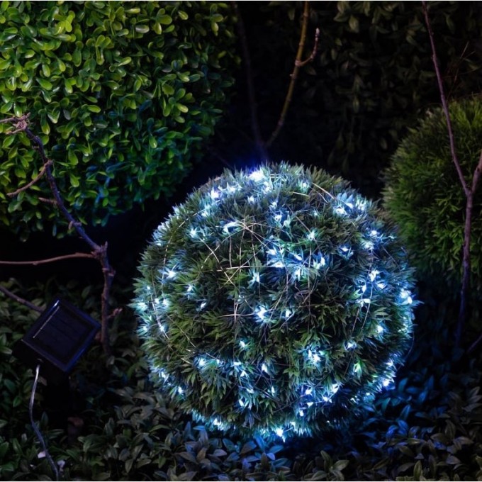 Садовая гирлянда ЭРА ERASF22-17 НИТЬ на солнечной батарее, холодный свет B0053368 Садовая гирлянда ЭРА ERASF22-17 НИТЬ на солнечной батарее, холодный свет B0053368
