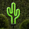 Садовый неоновый светильник ЭРА ERASF012-31 КАКТУС на солнечной батарее B0044239 Садовый неоновый светильник ЭРА ERASF012-31 КАКТУС на солнечной батарее B0044239