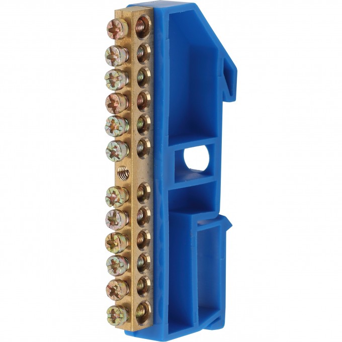 Шина ЭРА N "ноль" на DIN-изоляторе B0033428 Шина ЭРА N "ноль" на DIN-изоляторе B0033428