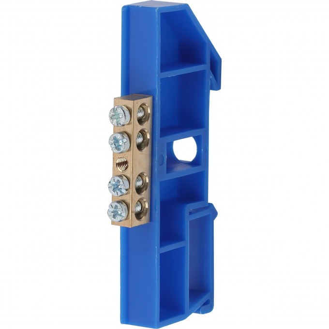 Шина N ноль на DIN-изол. ЭРА ШНИ-6х9-4-Д NO-222-43 син. Б0033424 B0033424 Шина N ноль на DIN-изол. ЭРА ШНИ-6х9-4-Д NO-222-43 син. Б0033424 B0033424