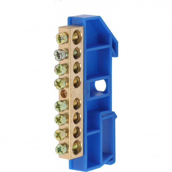 Шина PE "ЗЕМЛЯ" на DIN-изол. ЭРА ШНИ-8х12-8-Д NO-222-51 син. Б0033431 B0033431 Шина PE "ЗЕМЛЯ" на DIN-изол. ЭРА ШНИ-8х12-8-Д NO-222-51 син. Б0033431 B0033431