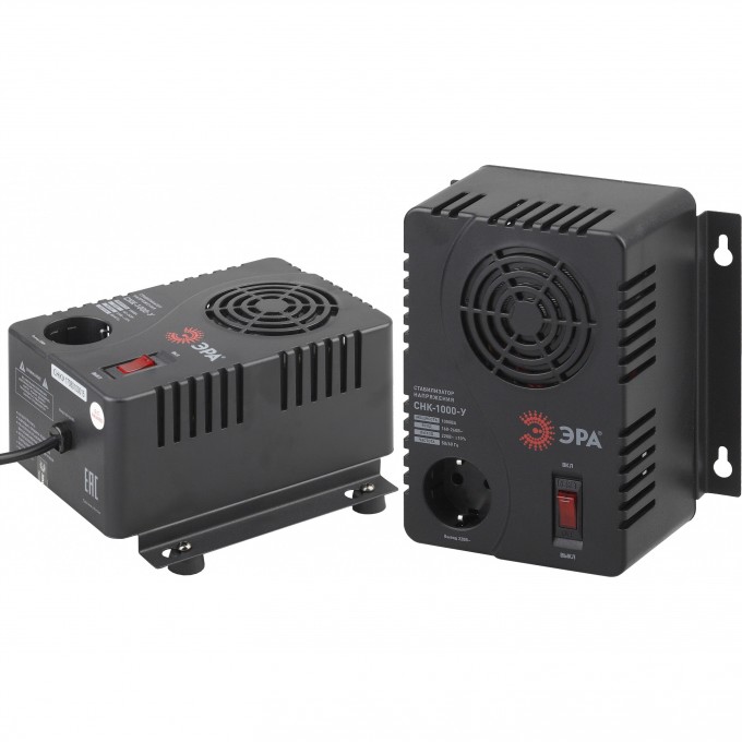 Стабилизатор ЭРА СНК-1000-У 160-260В/220В B0031064 Стабилизатор ЭРА СНК-1000-У 160-260В/220В B0031064