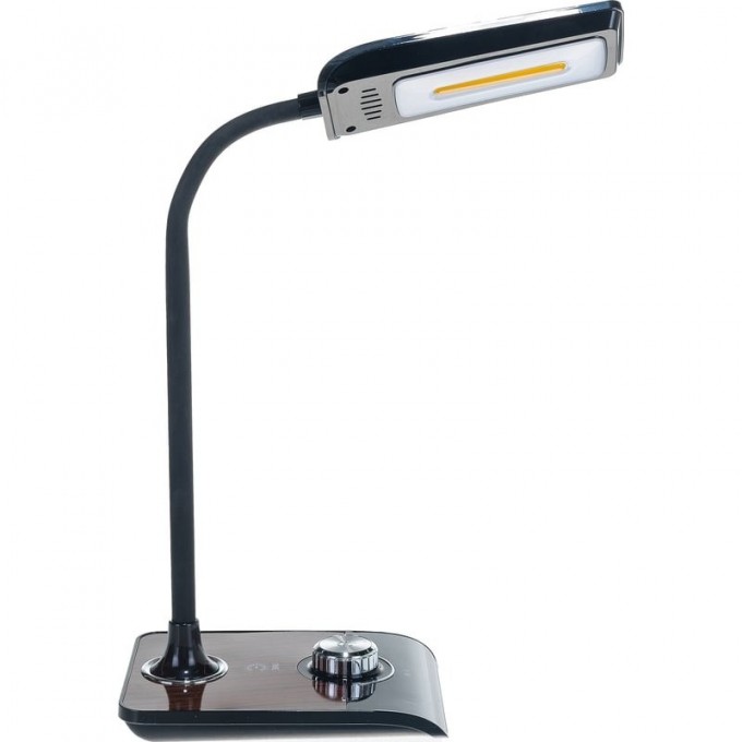 Светильник ЭРА Б0033305 NLED-473-10W-BK настольный черный с деревом B0033305 Светильник ЭРА Б0033305 NLED-473-10W-BK настольный черный с деревом B0033305