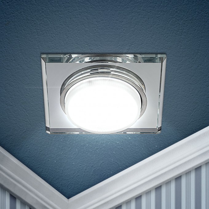 Светильник ЭРА DK79 SL под лампу Gx53 220V 13W зеркальный B0019578 Светильник ЭРА DK79 SL под лампу Gx53 220V 13W зеркальный B0019578