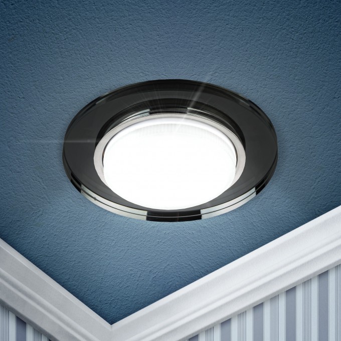 Светильник ЭРА DK80 BK под лампу Gx53 220V 13W черный B0019577 Светильник ЭРА DK80 BK под лампу Gx53 220V 13W черный B0019577