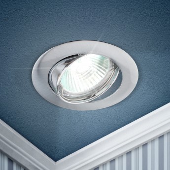 Светильник ЭРА KL1A CH литой простой пов. MR16 12V/220V 50W хром Светильник ЭРА KL1A CH литой простой пов. MR16 12V/220V 50W хром