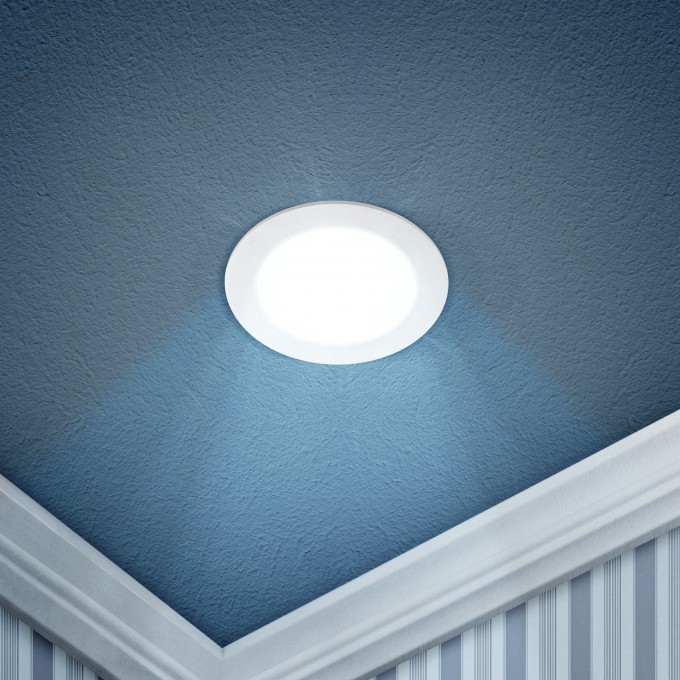 Светильник ЭРА LED 1-6-6K светодиодный круглый LED 6W 220V 6500K B0019831 Светильник ЭРА LED 1-6-6K светодиодный круглый LED 6W 220V 6500K B0019831