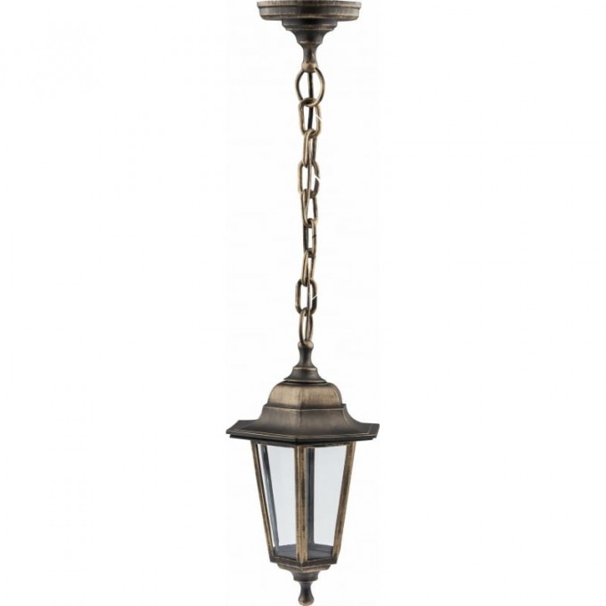 Светильник садово-парковый ЭРА АДЕЛЬ 1 НСУ 06-60-001 подвесной шестигранный под бронзу Е27 B0048109 Светильник садово-парковый ЭРА АДЕЛЬ 1 НСУ 06-60-001 подвесной шестигранный под бронзу Е27 B0048109