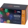 Светодиодная новогодняя гирлянда ЭРА ENIN - 25BG нить ШАРИКИ диаметр 25 мм 2 м RGB 20LED B0055997 Светодиодная новогодняя гирлянда ЭРА ENIN - 25BG нить ШАРИКИ диаметр 25 мм 2 м RGB 20LED B0055997