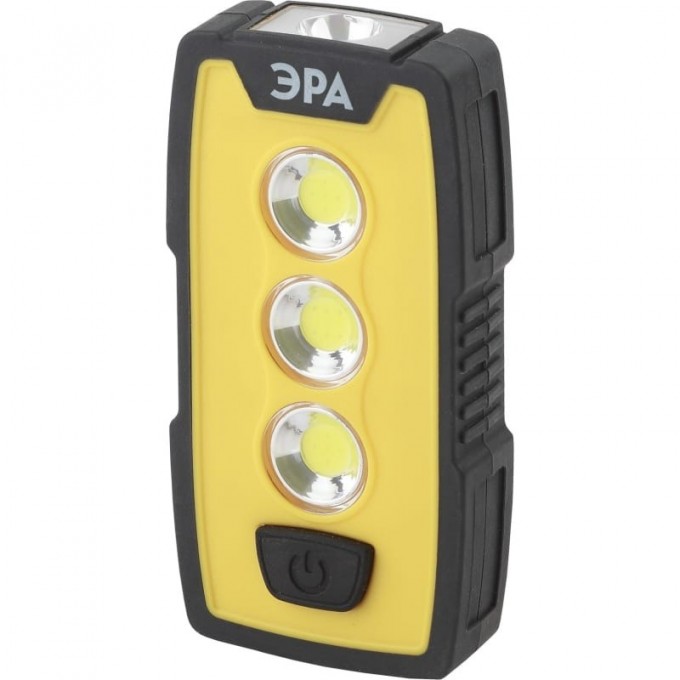 Светодиодный фонарь ЭРА ПРАКТИК RB-802 ручной на батарейках IP65 магнит с крючком и клипсой B0029180 Светодиодный фонарь ЭРА ПРАКТИК RB-802 ручной на батарейках IP65 магнит с крючком и клипсой B0029180