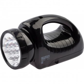 Светодиодный фонарь ЭРА ТРОФИ TSP12 прожекторный аккумуляторный со встроенным светильником