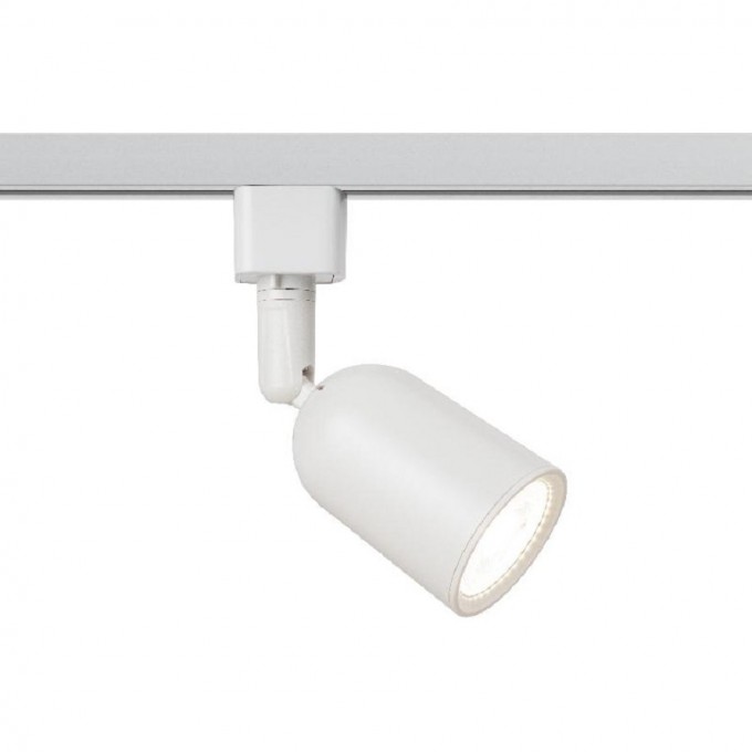 Трековый светильник однофазный ЭРА TR41-GU10 WH под лампу MR16 белый B0054172 Трековый светильник однофазный ЭРА TR41-GU10 WH под лампу MR16 белый B0054172