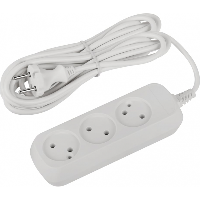 Удлинитель электрический ЭРА UDL-10-350-E Greenline 3 розетки с заземлением 5м ПВС 3х0.75кв.мм B0065068 Удлинитель электрический ЭРА UDL-10-350-E Greenline 3 розетки с заземлением 5м ПВС 3х0.75кв.мм B0065068