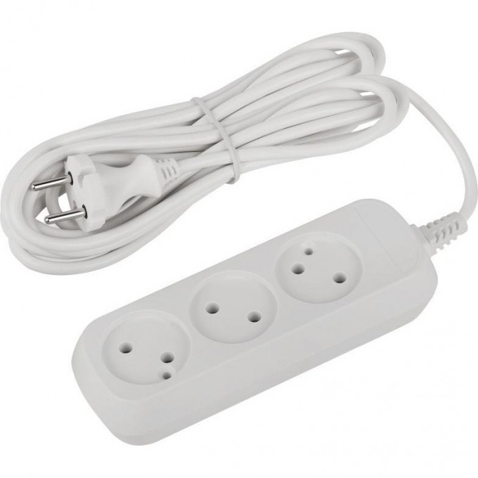 Удлинитель электрический ЭРА UDL-10-350 Greenline 3 розетки без заземления 5м ПВС 2х0.75кв.мм B0065073 Удлинитель электрический ЭРА UDL-10-350 Greenline 3 розетки без заземления 5м ПВС 2х0.75кв.мм B0065073