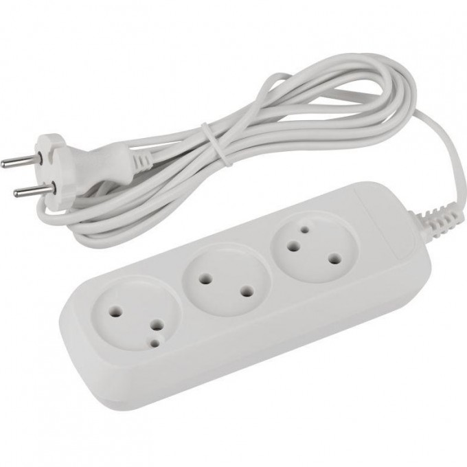 Удлинитель электрический ЭРА UDL-6-330 Greenline 3 розетки без заземления 3м ШВВП 2х0.75кв.мм B0065041 Удлинитель электрический ЭРА UDL-6-330 Greenline 3 розетки без заземления 3м ШВВП 2х0.75кв.мм B0065041